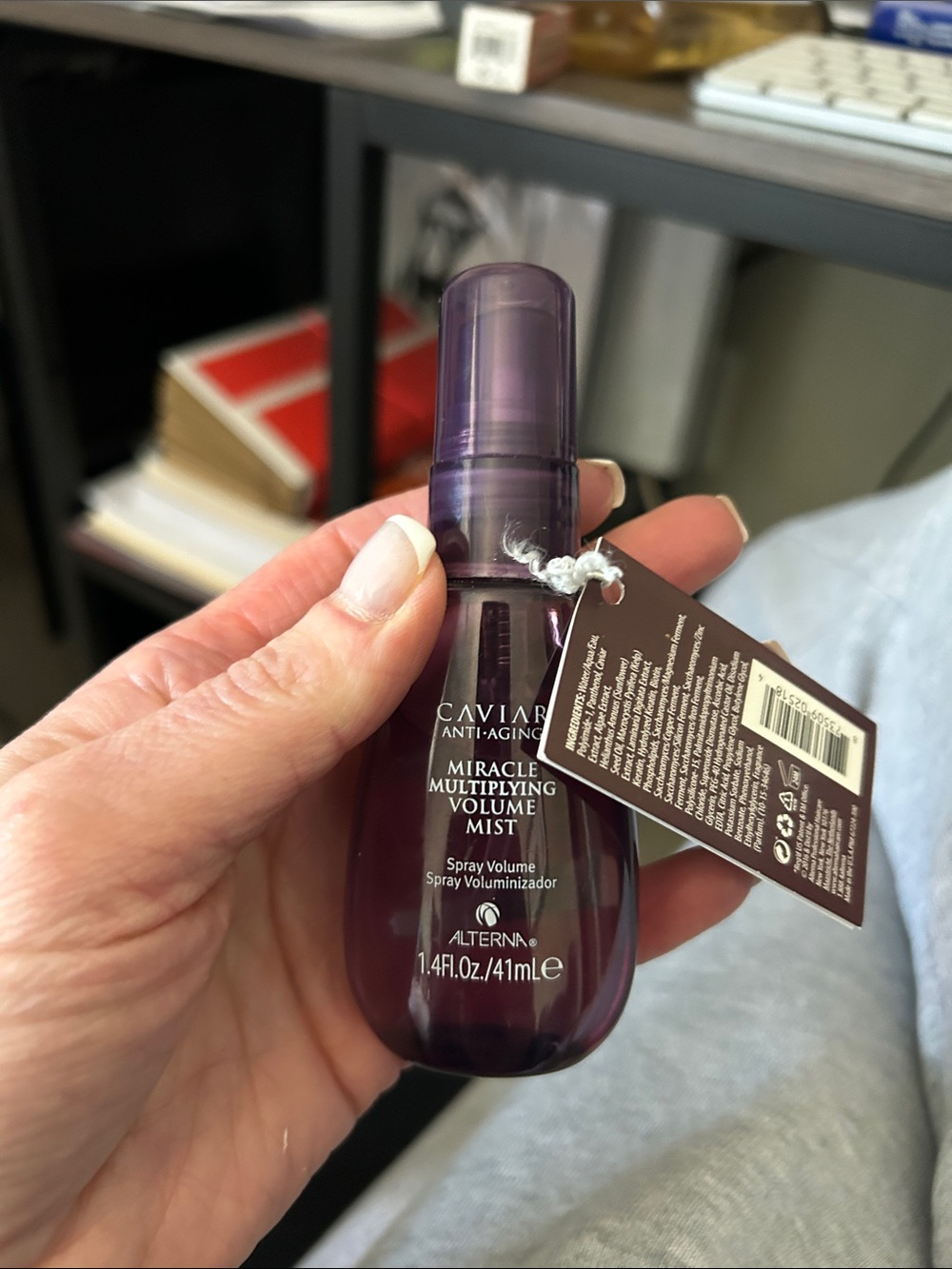 ALTERNA CAVIAR Anti-Aging Miracle Multiplying Volume Mist Hair Spray, 1.4 oz, Tr